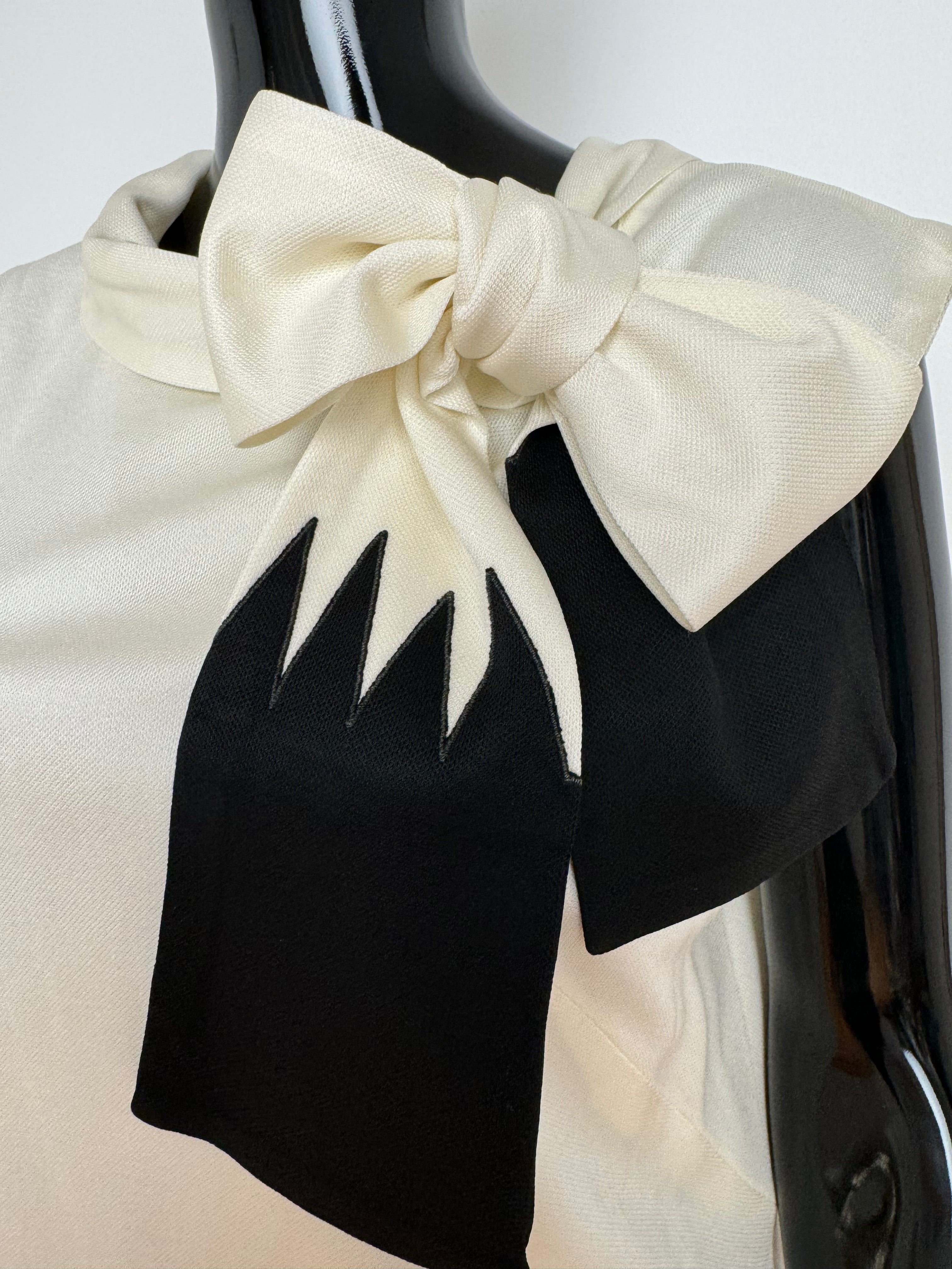 Ziggy Zag Pussybow Sheath Dress