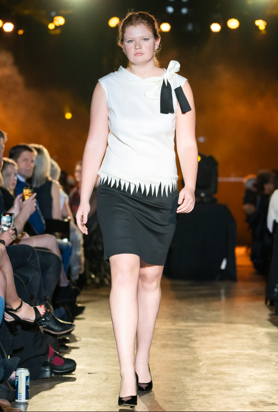 Ziggy Zag Pussybow Sheath Dress